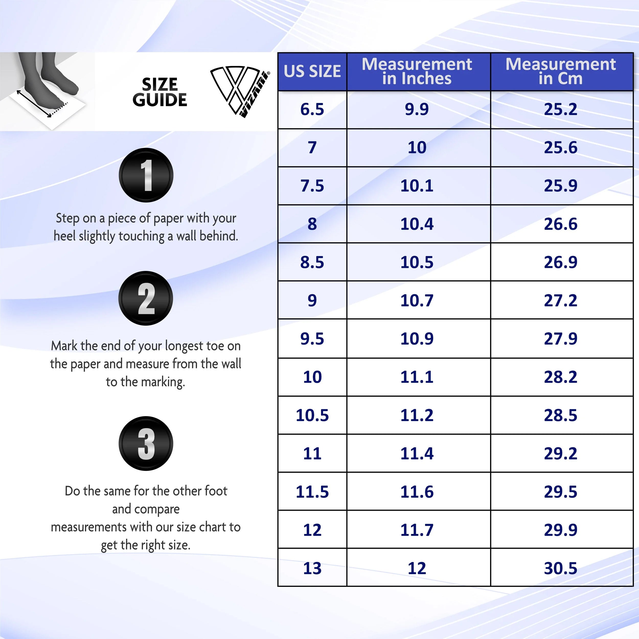 Valencia FG Soccer Cleats for Men and Women | Wide Fit Football Shoes with TPU Studs - ROYAL/WHITE, 6.5