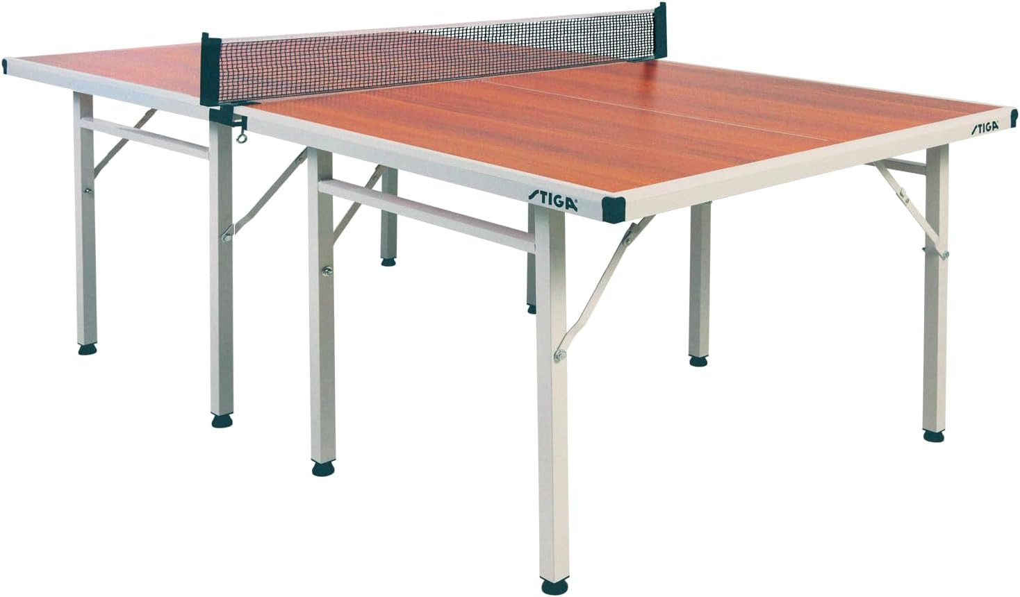 Space Saver - Compact Ping Pong Table - Separate Table Halves - Regulation Height - No Assembly Required