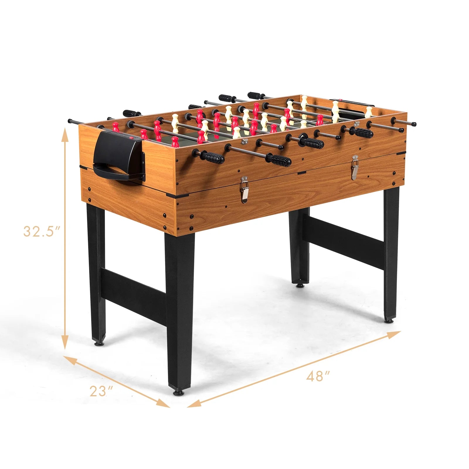 3-In-1 Multifunctional Game Table Soccer Billiard Slide Hockey